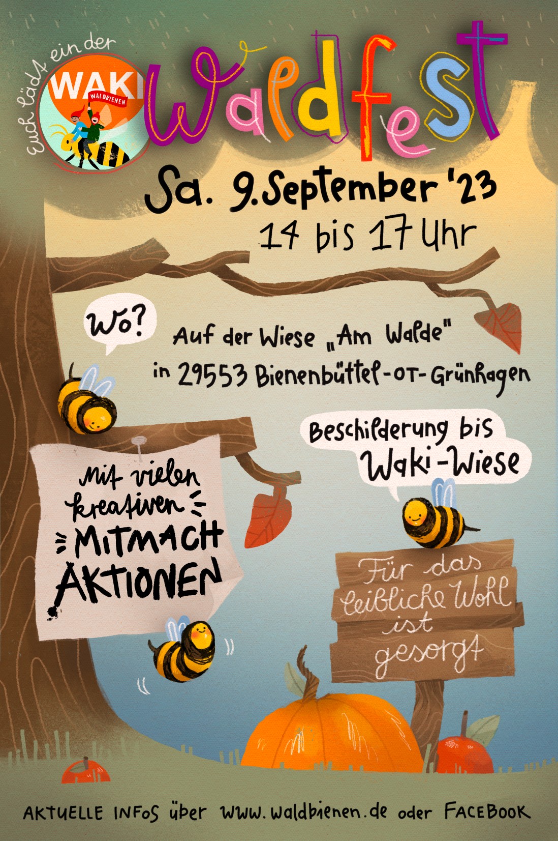 Waldfest Plakat